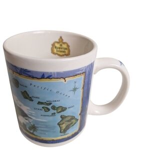 The Hawaiian Islands Coffee Mug Blue Island Chain The Islander Group Hawaii